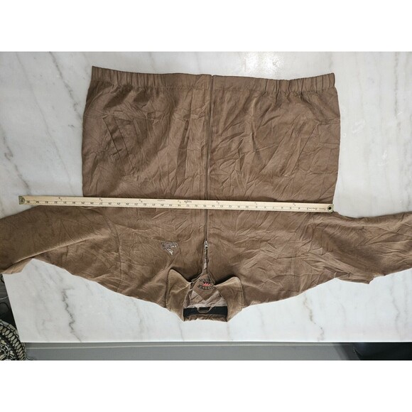 Vintage Cutter Buck Jacket Mens 2XB Brown Khaki Zip Up, Size 2XB - Picture 7 of 11